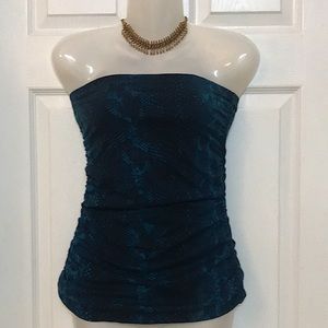 Snake print Tube top